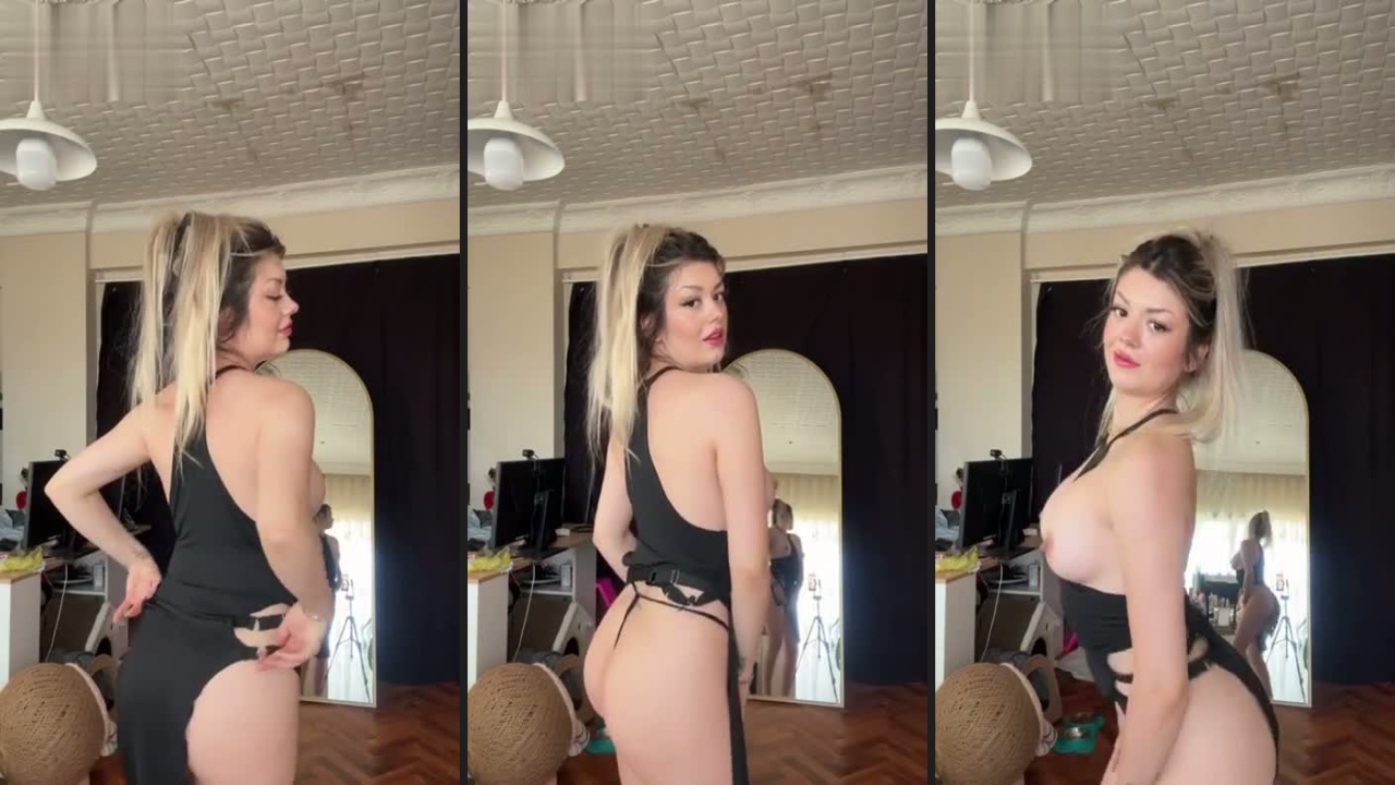 simge barankoğlu en yeni ifşalarından danslı video